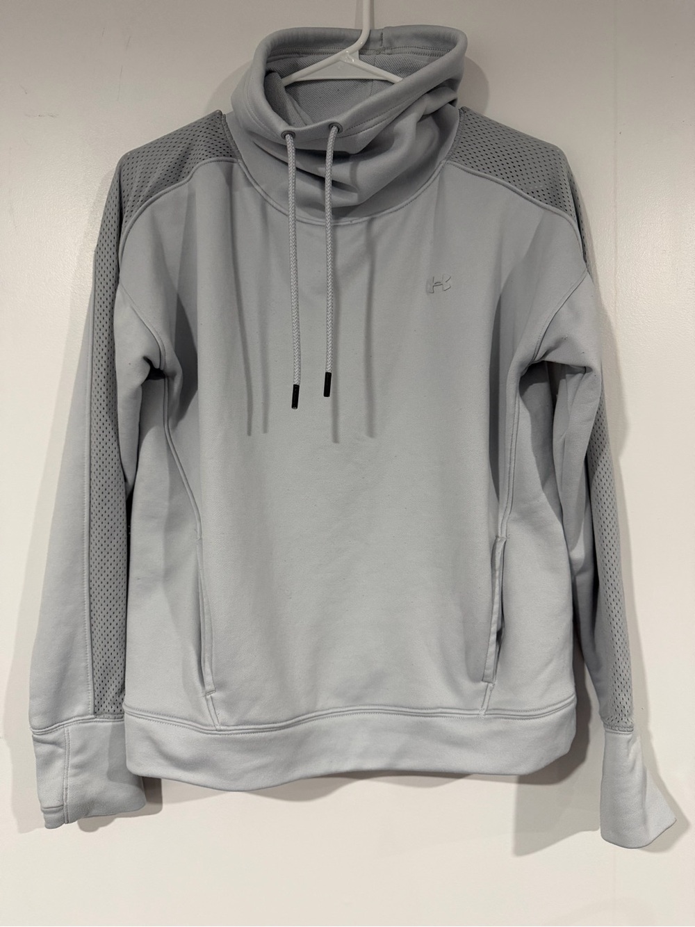Under Armour Light Gray Pullover Hoodie